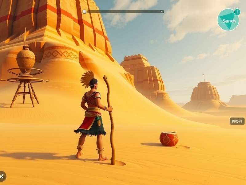 Sandy Pioneer character customization options